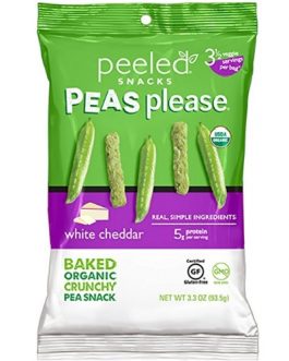 Peeled  Peeled Peas White Cheddar (12X3.3 OZ)