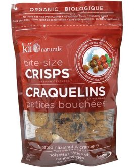 Kii Naturals Bite-Size Crisps Hazelnut & Cranberry (12×5.3 OZ)