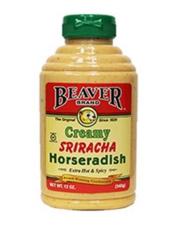 Beaver Creamy Sriracha Horseradish (6×12 OZ)