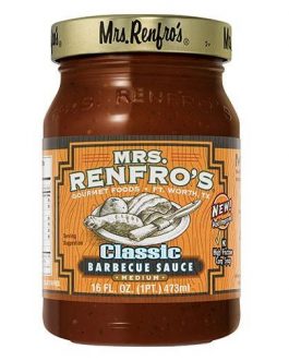 Mrs. Renfro’s Classic Barbecue Sauce (6×16 OZ)