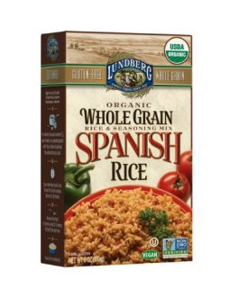 Lundberg Organic Whole Grain Spanish Rice (6×6 OZ)