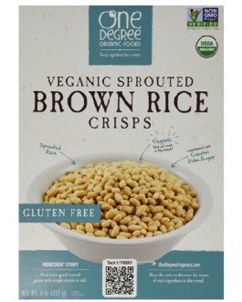 One Degree Organic Foods  Odof Brown Rice Crisp (6X8 OZ)