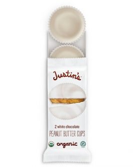 Justin’s White Chocolate Organic Peanut Butter Cups (12×1.4 OZ)