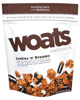 Woats Oatsnack Cookies `N` Dreams (9×10 OZ)