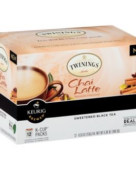 Twinings Chai Latte K-cups (6×12 Ct)