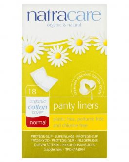 Natracare Normal Wrapped Panty Liners (1×18 Ct)