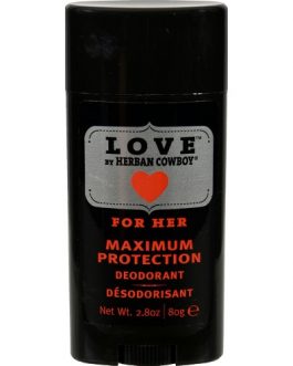 Herban Cowboy Deodorant Love Maximum Protection (1×2.8 OZ)