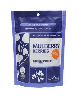 Navitas Naturals Organic White Mulberries (12×8 OZ)