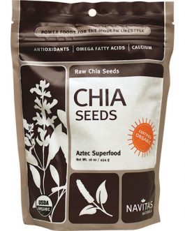 Navitas Naturals Organic Raw Chia Seeds (6×16 OZ)