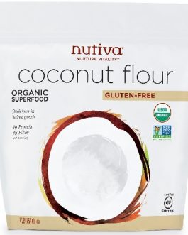 Nutiva Organic Coconut Flour, Gluten-Free (6X1 Lb  )