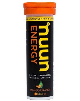 Nuun Active Hydration Energy: Hydrating Electrolyte Tablets, Mango Orange (8X10 Ct)