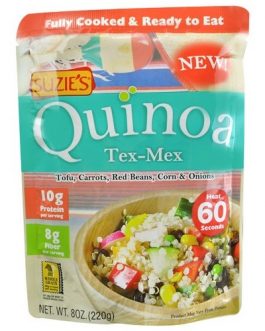 Suzie’s Quinoa Ready-to-Eat & Fully Cooked Tex-Mex (6×8 OZ)