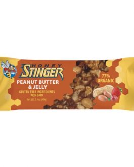 Honey Stinger Peanut Butter & Jelly Snack Bar (15×1.4 OZ)