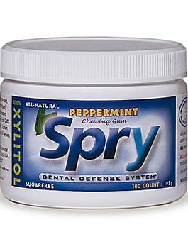 Spry Peppermint Gum (1×100 Ct)