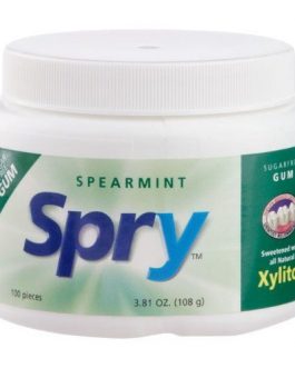 Spry Spearmint Gum (1×100 Ct)