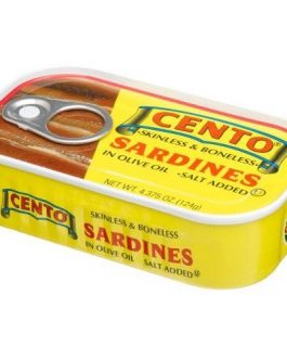 Cento Skinless & Boneless Sardines (25×4.38 OZ)