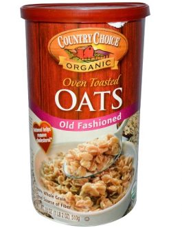 Country Choice Organic Oven Toasted Old Fashioned Oats (6×18 OZ)