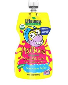 Lifeway Kefir ProBugs Bites Strawnana Split (8×1 OZ)