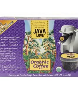 Organic Coffee Co.  Onecup, Java Love (6X4.65 OZ)