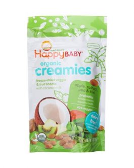 Happy Baby Organic Creamies Apple, Spinach, Pea & Kiwi (8×1 OZ)