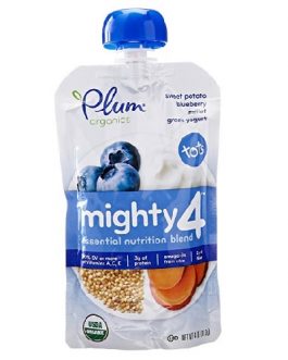 Plum Organics Sweet Potato, Blueberry, Millet & Greek Yogurt (6X4 OZ)