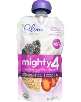 Plum Organics Purple Carrot, Blackberry Quinoa, Greek Yogurt (6X4 OZ)