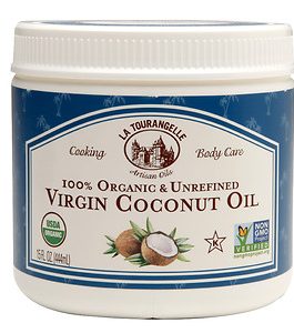 La Tourangelle Unrefined Coconut Oil (6×15 OZ)