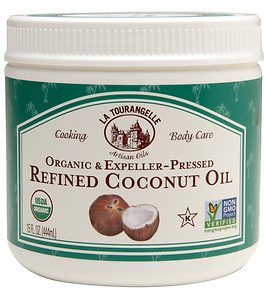 La Tourangelle Refined Coconut Oil  (6×15 OZ)