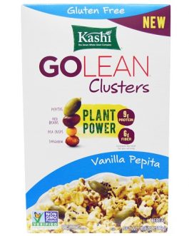 Kashi Golean Clusters Cereal Vanilla Pepita (8×10.8 OZ)