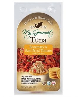 My Gourmet Tuna Rosemary Sundried Tomato with Crackers (12×3.5 OZ)