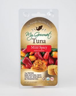 My Gourmet Tuna Mild Spicy with Crackers (12×3.5 OZ)