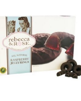 Rebecca & Rose Chocolate Raspberry Jelly Rings (12X9 OZ)