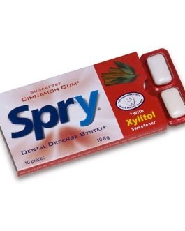 Spry Cinnamon Gum (20×10 Ct)