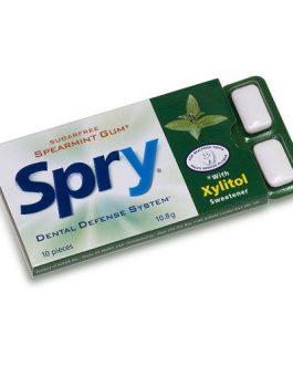 Spry Spearmint Gum (20×10 Ct)