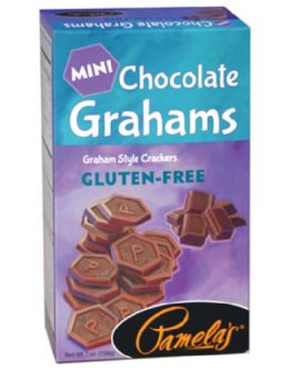 Pamela’S Products Grahams,Chocolate,Mini Gf (6X7 OZ)