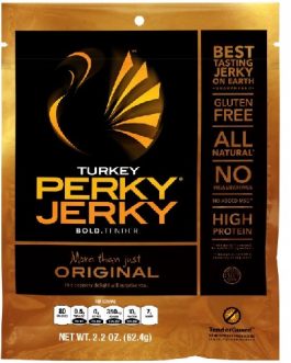 Perky Jerky More Than Just Original Turkey Jerky (8X2.2 OZ)