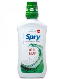 Spry Oral Rinse Spearmint (1×16 OZ)