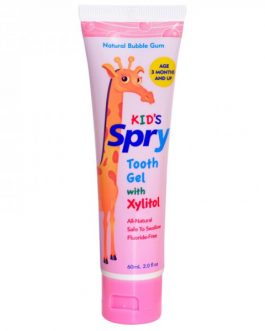 Spry Kids Tooth Gel Bubble Gum (1×2 OZ)