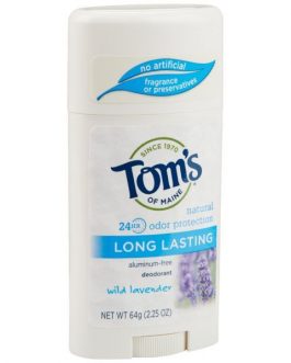 Tom’s of Maine Long-Lasting Care Deodorant Stick Lavender (6×2.25 OZ)