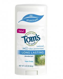 Tom’s of Maine Natural Long Lasting Natural Deodorant Tea Tree (6×2.25 OZ)