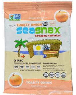 Seasnax Seaweed Snacks, Toasty Onion (16X0.54 OZ)