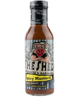 The Shed Spicy Mustard Bbq Sauce (6×13.5 OZ)