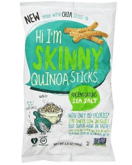 Skinny Sticks Sea Salt Quinoa Sticks (12X6.5 OZ)