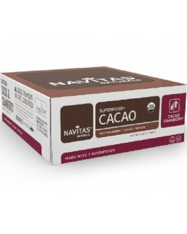 Navitas Naturals  Superfood+Bar Cacao Cranberry (12×1.4 OZ)