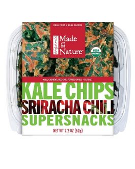 Made In Nature Sriracha Chili Kale Chips (8×2.2 OZ)