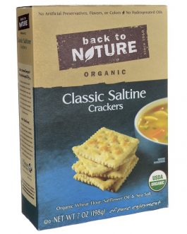 Back To Nature Organic Classic Saltine Crackers  (6×7 OZ)