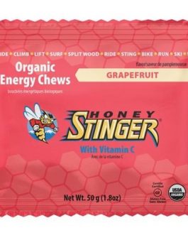 Honey Stinger Organic Energy Chews Grapefruit (12×1.8 OZ)