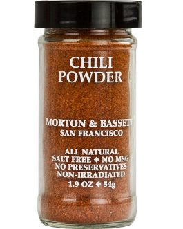 Morton & Bassett All Natural Chili Powder (3×1.9Oz)