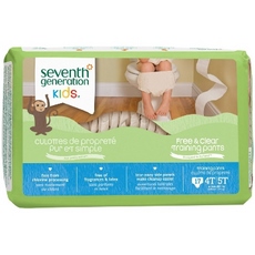 Seventh Generation Baby Free And Clear Training Pants 4T-5T 17 Training Pants (4×17 CT)