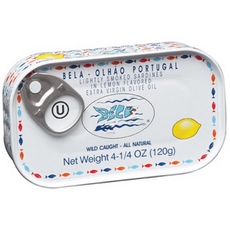 Bela Lightly Smoked Sardine Lemon Flavored Extra Virgin Olive Oil (12×4.25 Oz )